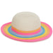 Billieblush Hat with a striped rim