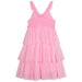 Billieblush Girls Pink Sequinned Tulle Butterfly Dress