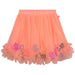 Billieblush Girls Orange Tulle Butterfly Skirt