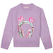 Sequined embroidered jumper