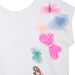 Billieblush Girls White Cotton Butterfly T-Shirt