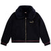 Fleece collar jacket