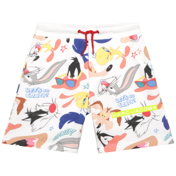 MARC JACOBS Fleece bermuda jogging shorts