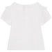 CARREMENT BEAU Ruffled cotton t-shirt