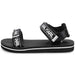 KARL LAGERFELD Hook-and-loop sandals