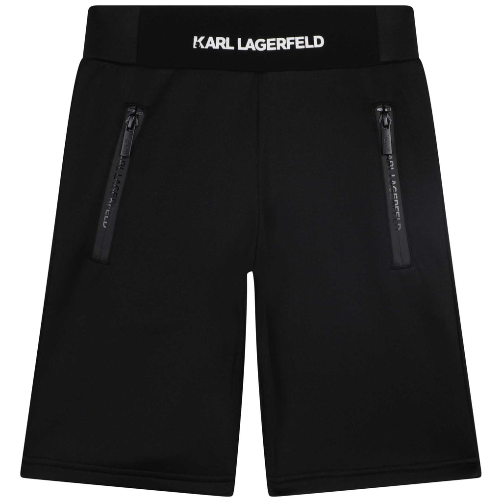 KARL LAGERFELD Bermudas with zip-up pockets